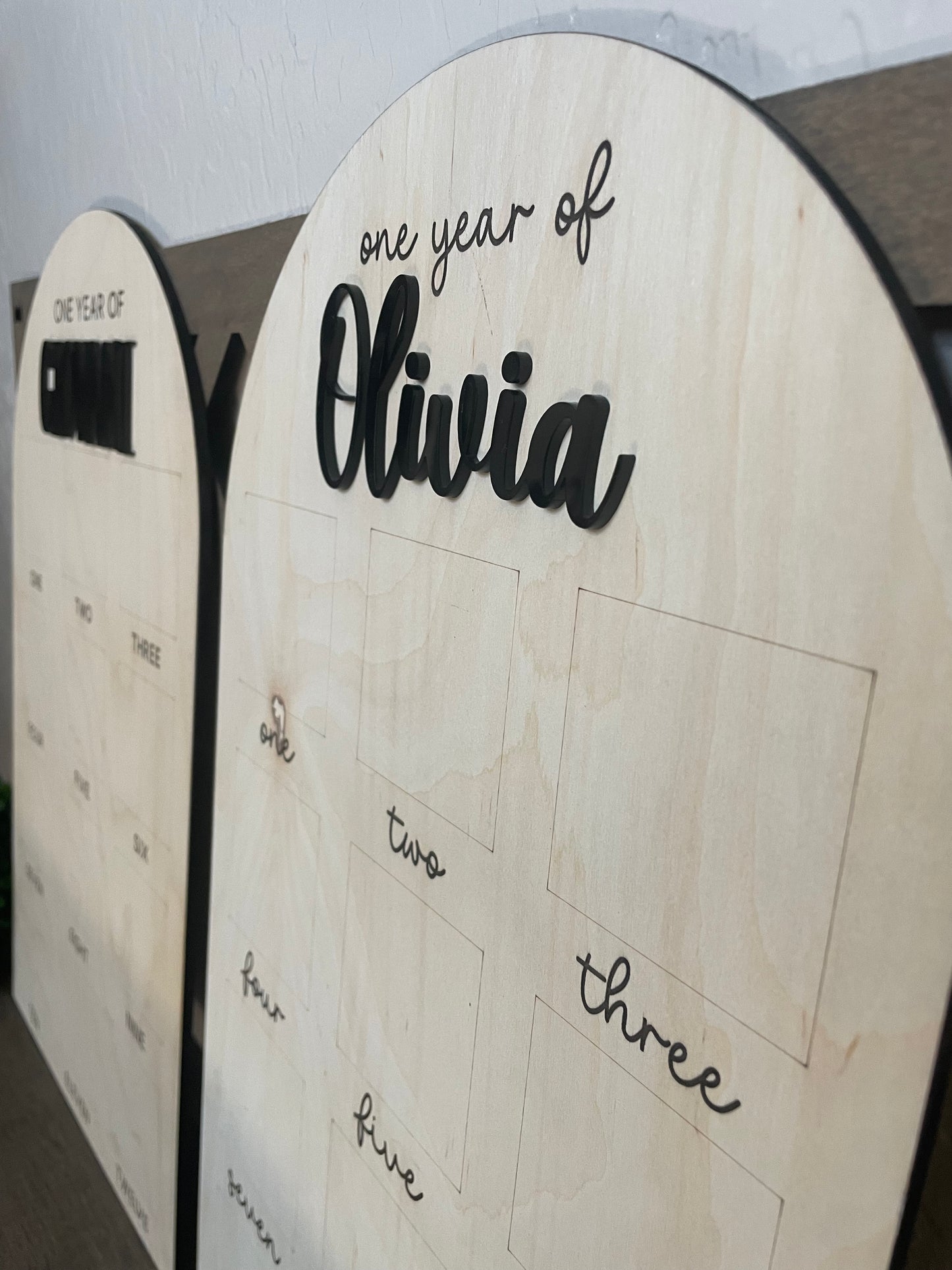 First Year of Photo Board