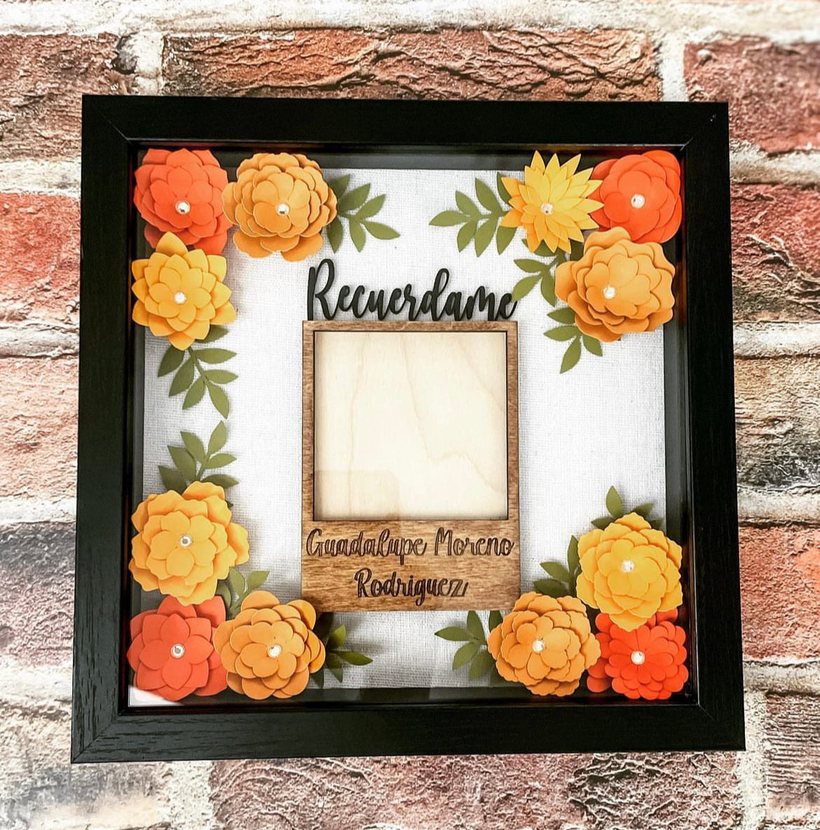 Recuerdame Memory Shadow Box
