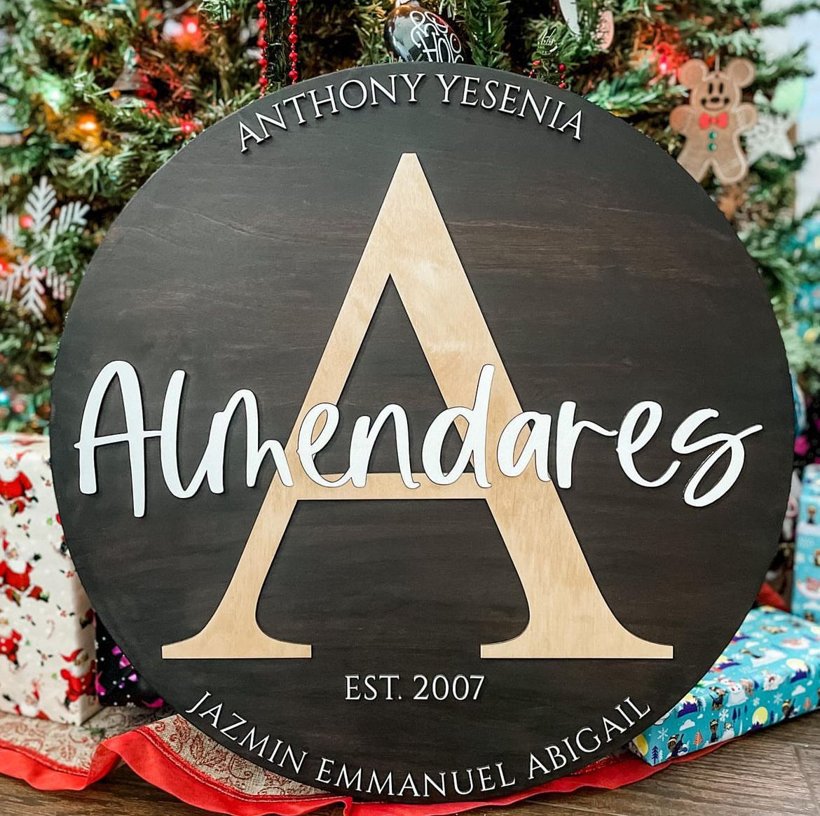 Family Monogram Signs
