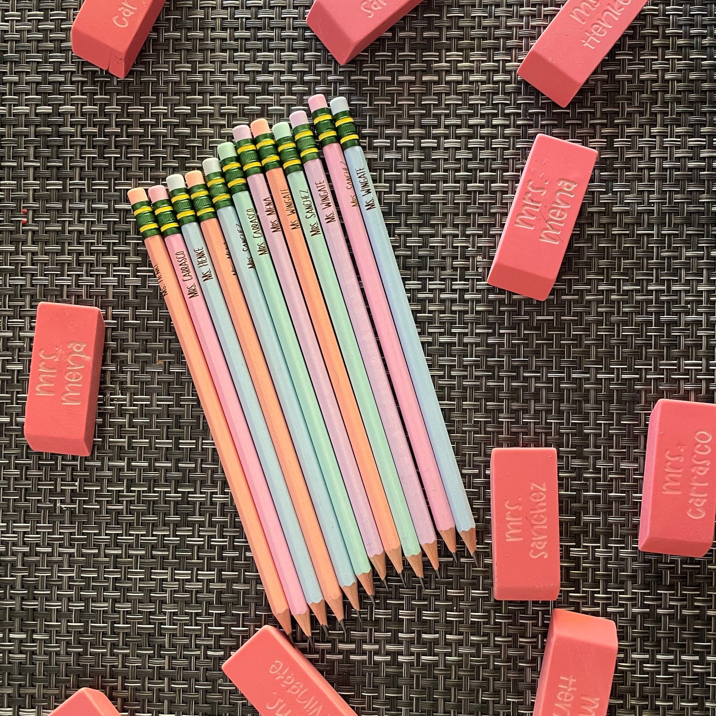 Engraved/Personalized Pencils x12