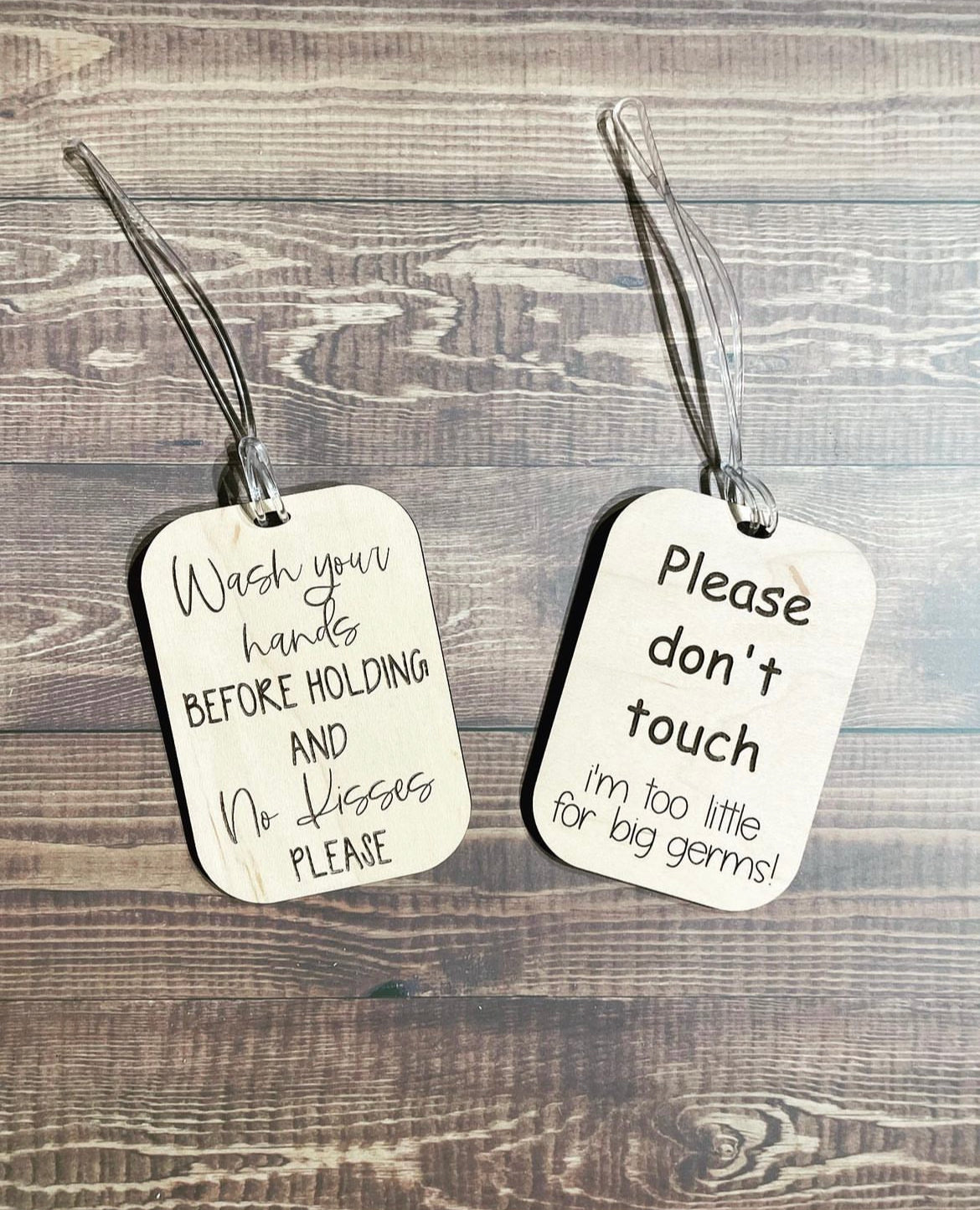 Please don’t touch tag