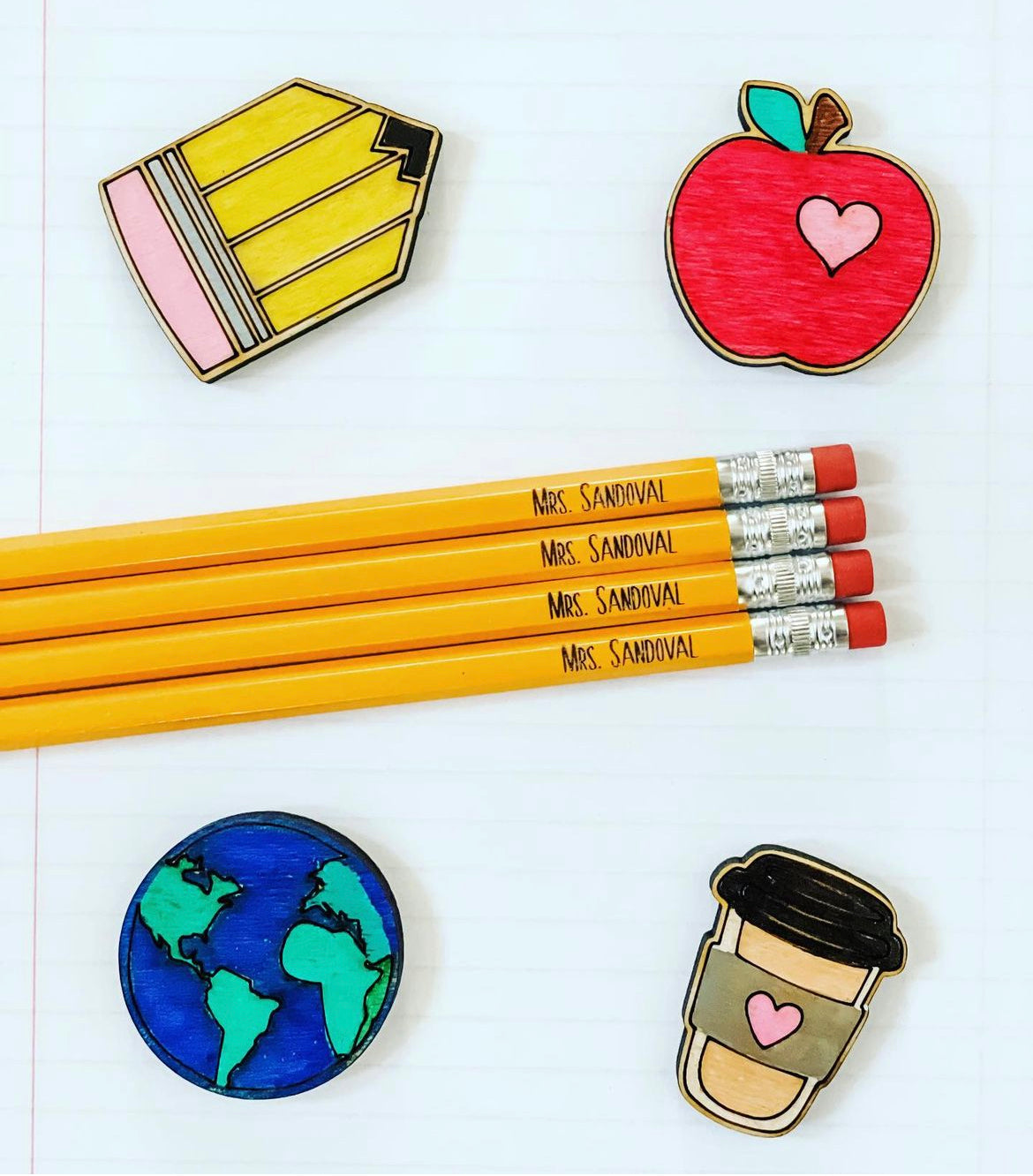 Engraved/Personalized Pencils x12