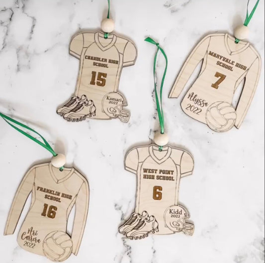 Sports Christmas Ornaments