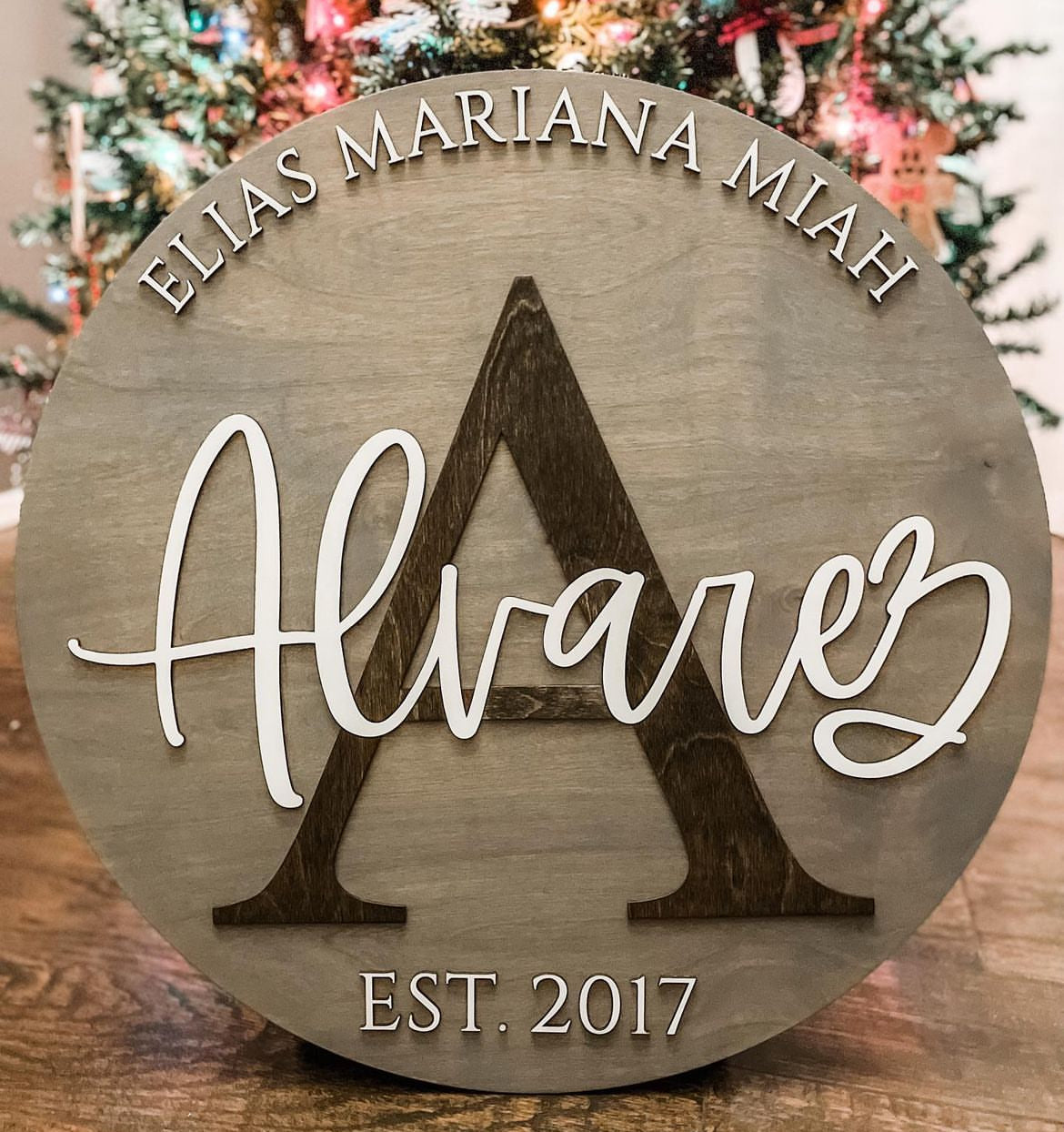 Family Monogram Signs