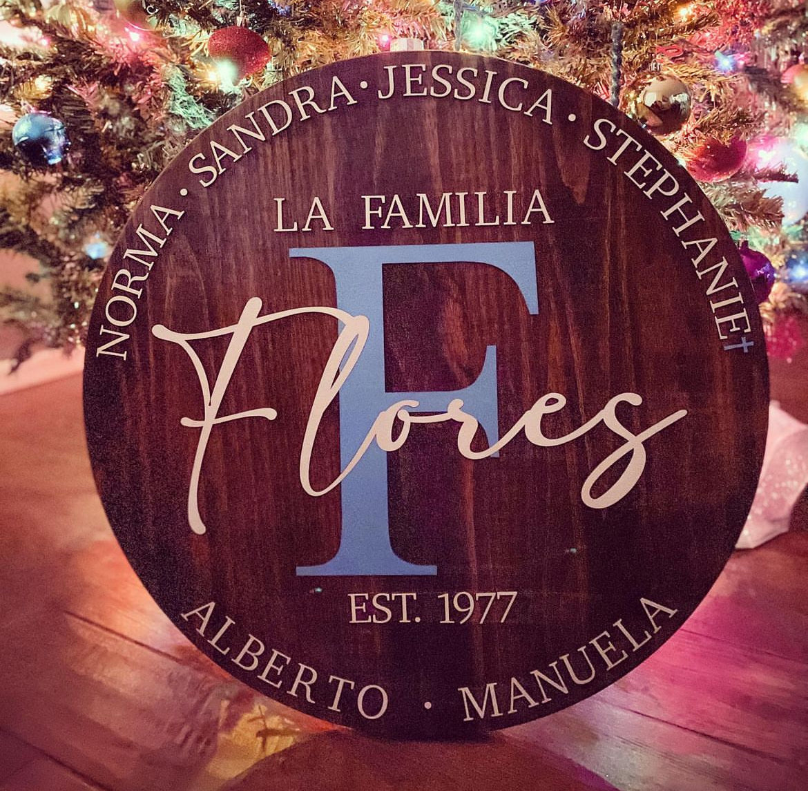 Family Monogram Signs
